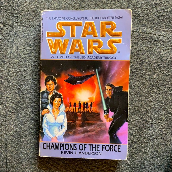 Book 3 Star Wars “Jedi Academy” 1994 Paperback - Picture 1 of 3